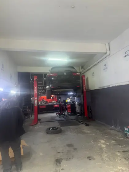 AS-CAR Servis atölyesinde otomatik şanzıman ve motor mekanik çalışması — 46