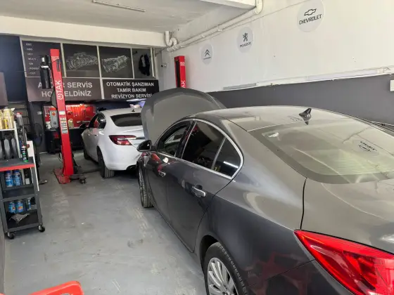 AS-CAR Servis atölyesinde otomatik şanzıman ve motor mekanik çalışması — 69