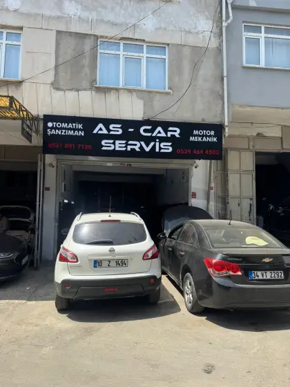 AS-CAR Servis atölyesinde otomatik şanzıman ve motor mekanik çalışması — 68