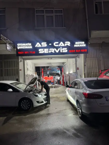 AS-CAR Servis atölyesinde otomatik şanzıman ve motor mekanik çalışması — 63